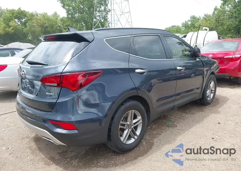 2017 Hyundai Santa Fe Sport 2.4L из США, поврежденный, VIN 5NMZU3LB2HH022667